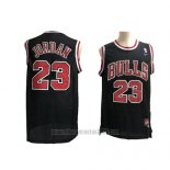 Camiseta Chicago Bulls Michael Jordan #23 Retro Negro2