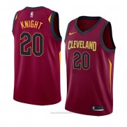 Camiseta Cleveland Cavaliers Brandon Knight #20 Icon 2018 Rojo