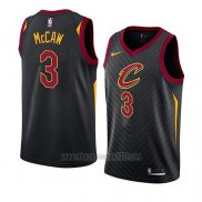 Camiseta Cleveland Cavaliers Patrick Mccaw #3 Statement 2018 Negro