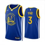 Camiseta Golden State Warriors Jordan Poole #3 Icon 2022-23 Azul