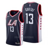 Camiseta Los Angeles Clippers Marcin Gortat #13 Ciudad 2019 Azul