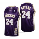 Camiseta Los Angeles Lakers Kobe Bryant #24 Hardwood Classics Hall Of Fame 2020 Violeta