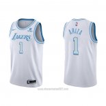 Camiseta Los Angeles Lakers Trevor Ariza #1 Ciudad 2021-22 Blanco