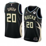 Camiseta Milwaukee Bucks A.C. Green #20 Statement 2022-23 Negro