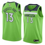 Camiseta Minnesota Timberwolves Marcus Georges-Hunt #13 Statement 2018 Verde
