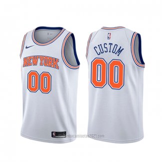 Camiseta New York Knicks Personalizada Statement Blanco