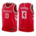 Camiseta Nino Houston Rockets James Harden #13 Icon 2017-18 Rojo