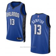 Camiseta Orlando Magic R.J. Hampton #13 Statement 2022-23 Azul