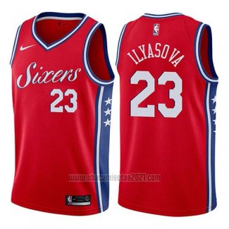 Camiseta Philadelphia 76ers Ersan Ilyasova #23 Statement 2017-18 Rojo