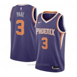 Camiseta Phoenix Suns Chris Paul #3 Icon 2020-21 Violeta