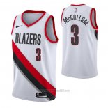 Camiseta Portland Trail Blazers C.j. McCollum #3 Association 2020-21 Blanco