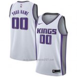 Camiseta Sacramento Kings Personalizada 17-18 Blanco