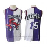 Camiseta Toronto Raptors Vince Carter #15 1998-99 Retro Violeta