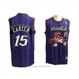 Camiseta Toronto Raptors Vince Carter #15 Retro Violeta