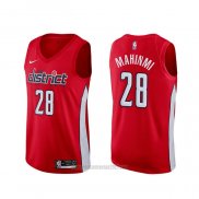 Camiseta Washington Wizards Ian Mahinmi #28 Earned Rojo
