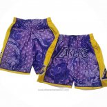 Pantalone Los Angeles Lakers Asian Heritage Just Don Violeta