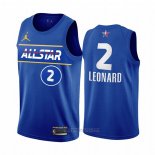 Camiseta All Star 2021 Los Angeles Clippers Kawhi Leonard #2 Azul