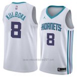 Camiseta Charlotte Hornets Arnoldas Kulboka #8 Association 2018 Blanco