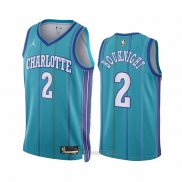 Camiseta Charlotte Hornets James Bouknight #2 Classic 2023-24 Verde