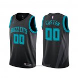 Camiseta Charlotte Hornets Personalizada Ciudad Negro