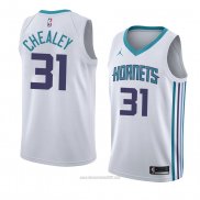 Camiseta Charlotte Hornets Swingmanjoe Chealey #31 Association 2018 Blanco