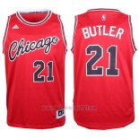 Camiseta Chicago Bulls Jimmy Butler #21 Retro Rojo