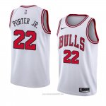 Camiseta Chicago Bulls Otto Porter JR. #22 Association 2018 Blanco.