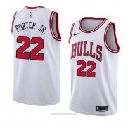 Camiseta Chicago Bulls Otto Porter JR. #22 Ciudad 2018-19 Negro