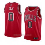 Camiseta Chicago Bulls Tyler Ulis #0 Icon 2018 Rojo