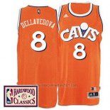 Camiseta Cleveland Cavaliers Matthew Dellavedova #8 Retro Naranja