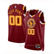 Camiseta Cleveland Cavaliers Personalizada Ciudad 2021-22 Rojo