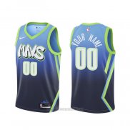 Camiseta Dallas Mavericks Personalizada Ciudad Azul