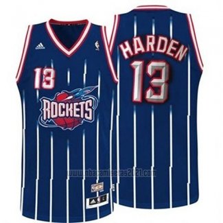 Camiseta Houston Rockets James Harden #13 Retro Azul