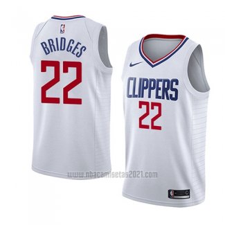 Camiseta Los Angeles Clippers Miles Bridges #22 Icon 2018 Azul