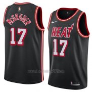 Camiseta Miami Heat Rodney McGruder #17 Classic 2018 Negro