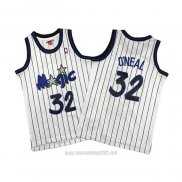 Camiseta Nino Orlando Magic Shaquille O'Neal #32 Mitchell & Ness 1993-94 Blanco