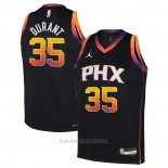 Camiseta Nino Phoenix Suns Kevin Durant #35 Statement 2022-23 Negro