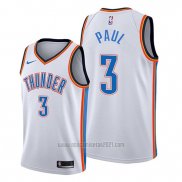 Camiseta Oklahoma City Thunder Chris Paul #3 Association Blanco