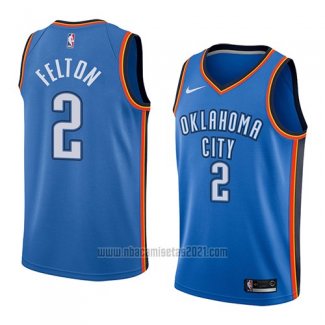 Camiseta Oklahoma City Thunder Raymond Felton #2 Icon 2018 Azul