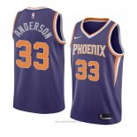 Camiseta Phoenix Suns Ryan Anderson #33 Icon 2018 Violeta