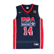 Camiseta USA 1992 Charles Barkley #14 Negro