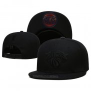 Gorra New York Knicks Black On Black 9FIFTY Snapback Negro