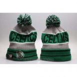 Gorro Beanie Boston Celtics Gris Verde