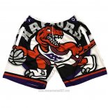 Pantalone Toronto Raptors Mitchell & Ness Big Face Blanco