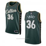 Camiseta Boston Celtics Marcus Smart #36 Ciudad 2022-23 Verde