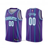 Camiseta Charlotte Hornets Personalizada Classic 2019-20 Violeta