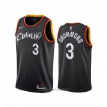 Camiseta Cleveland Cavaliers Andre Drummond #3 Ciudad 2020-21 Negro