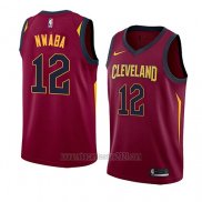 Camiseta Cleveland Cavaliers David Nwaba #12 Icon 2018 Rojo