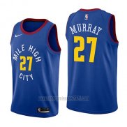 Camiseta Denver Nuggets Jamal Murray #27 Statement 2018-19 Azul