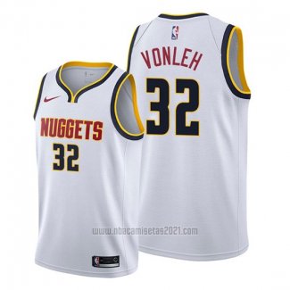 Camiseta Denver Nuggets Noah Vonleh #32 Association 2019-20 Blanco